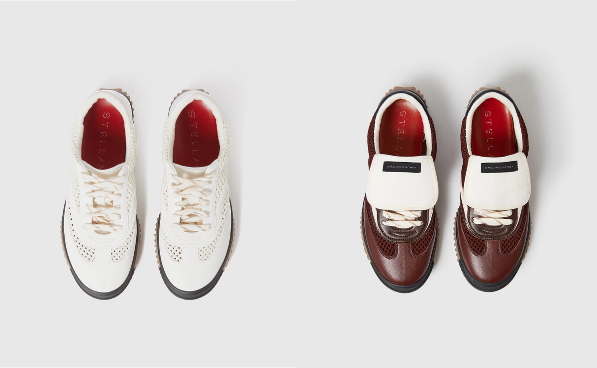 Stella McCartney Autumn 2025 S-Wave footwear top view